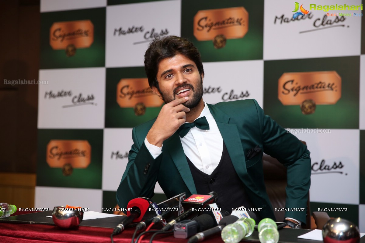 Vijay Deverakonda Shares His Journey at Signature Masterclass Season 3 Show at Novotel HICC, Hyderabad