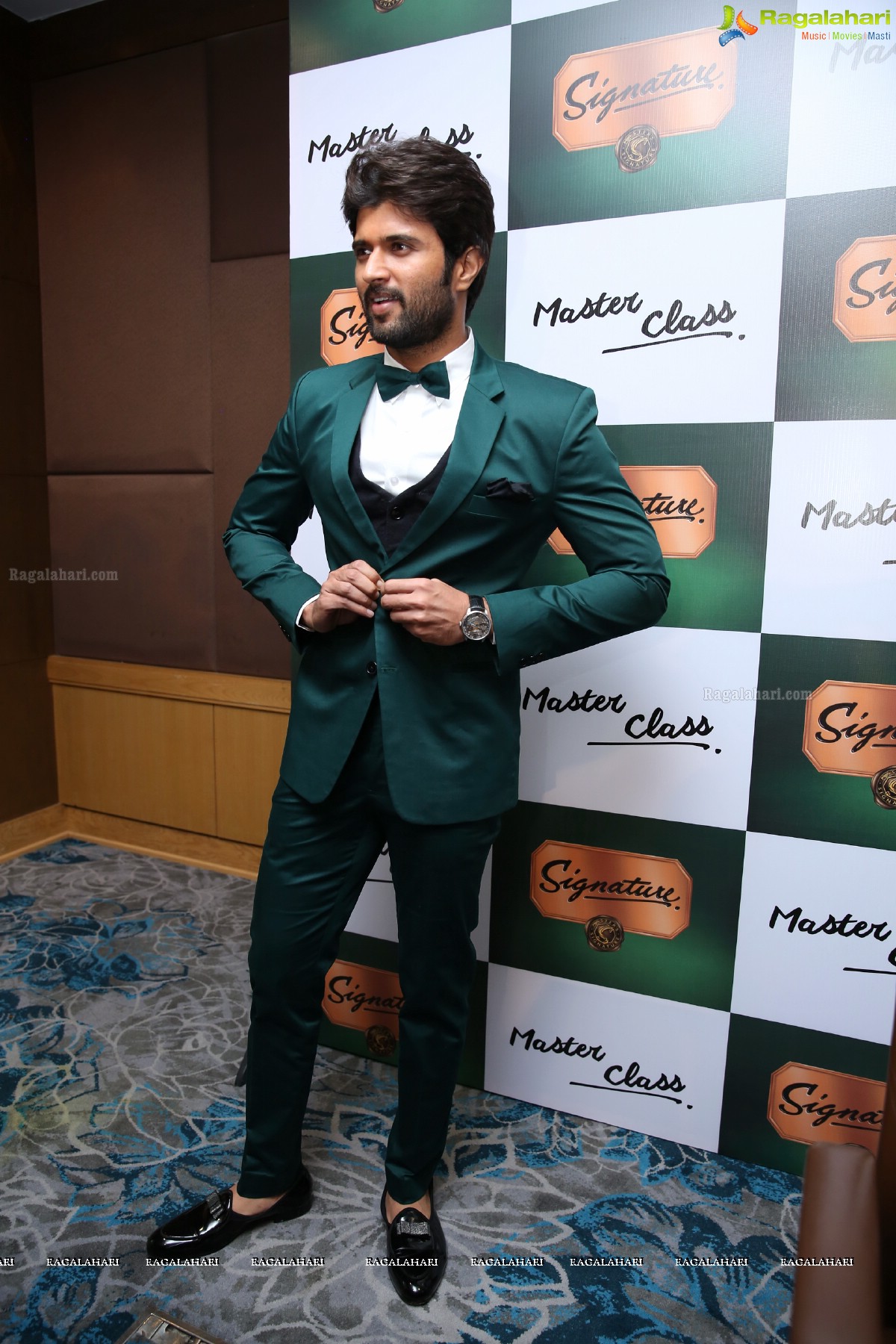 Vijay Deverakonda Shares His Journey at Signature Masterclass Season 3 Show at Novotel HICC, Hyderabad