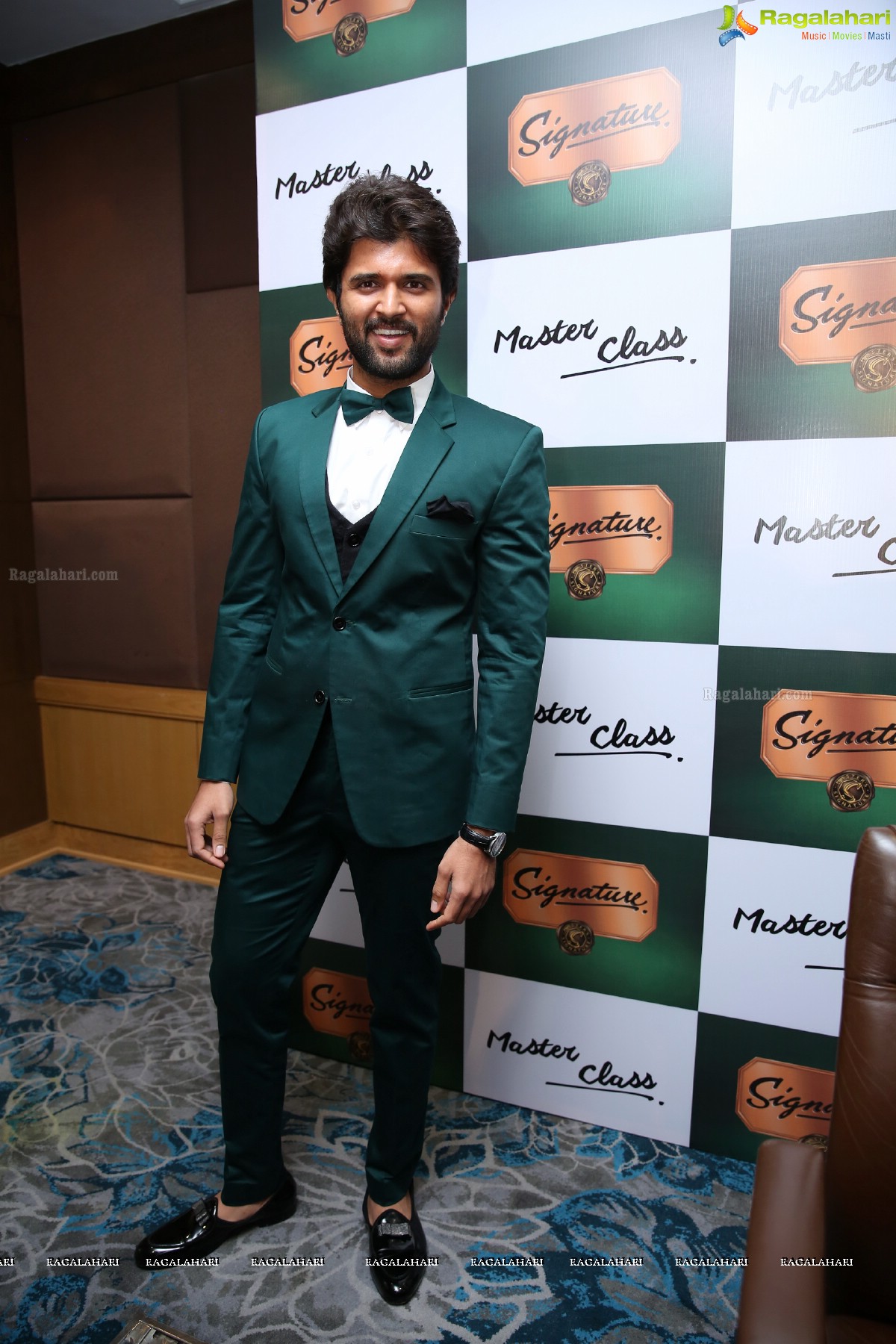 Vijay Deverakonda Shares His Journey at Signature Masterclass Season 3 Show at Novotel HICC, Hyderabad