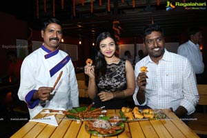 Nithya Shetty Launches Vivaha Bhojanambu Open Air Lounge