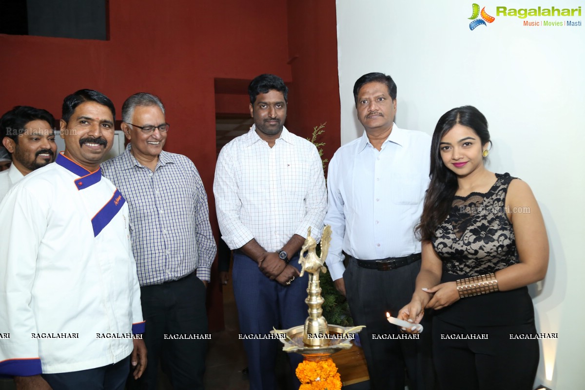 Nithya Shetty Launches Vivaha Bhojanambu Terrace Open Air Lounge at CVK Park Square, Parklane, Secunderabad