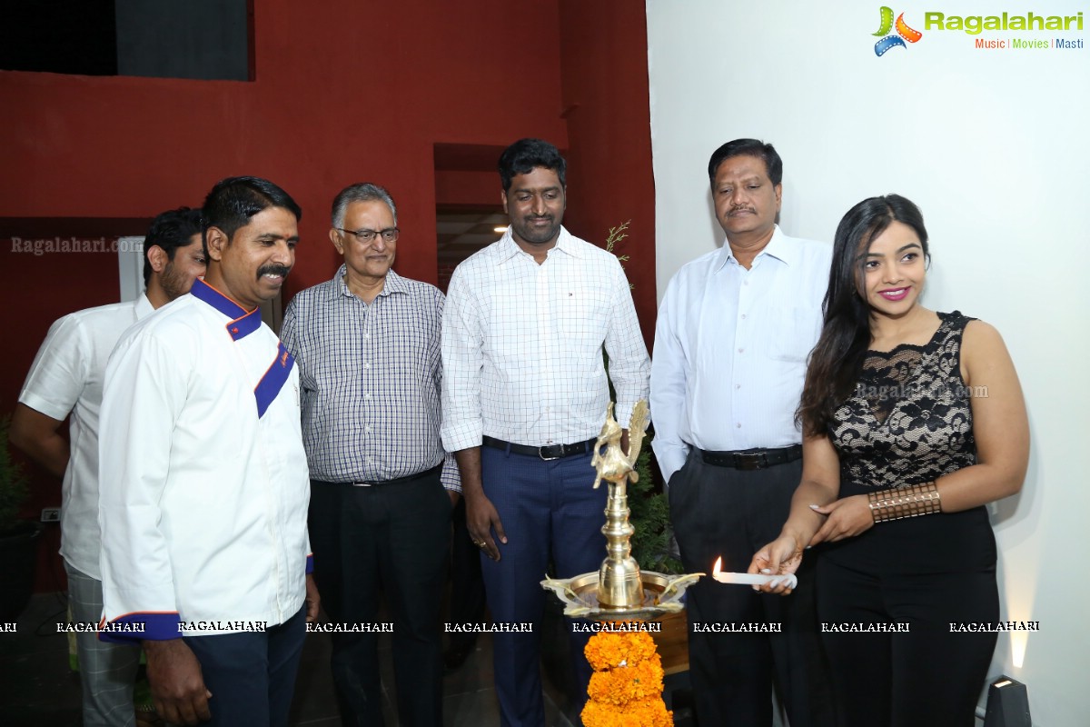 Nithya Shetty Launches Vivaha Bhojanambu Terrace Open Air Lounge at CVK Park Square, Parklane, Secunderabad