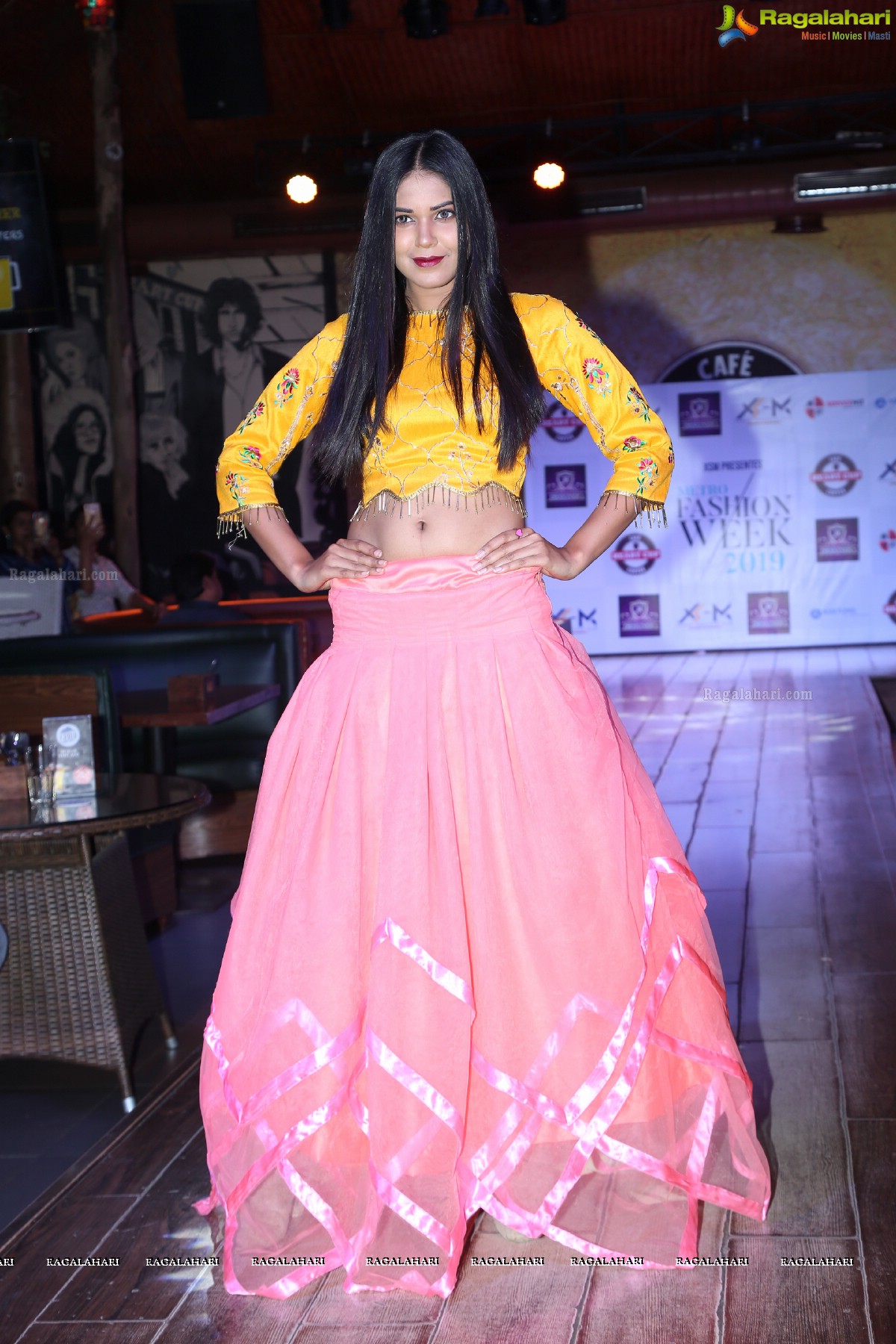 XSM Metro Fashion Week 2019 at Heart Cup Coffee, Hyderabad