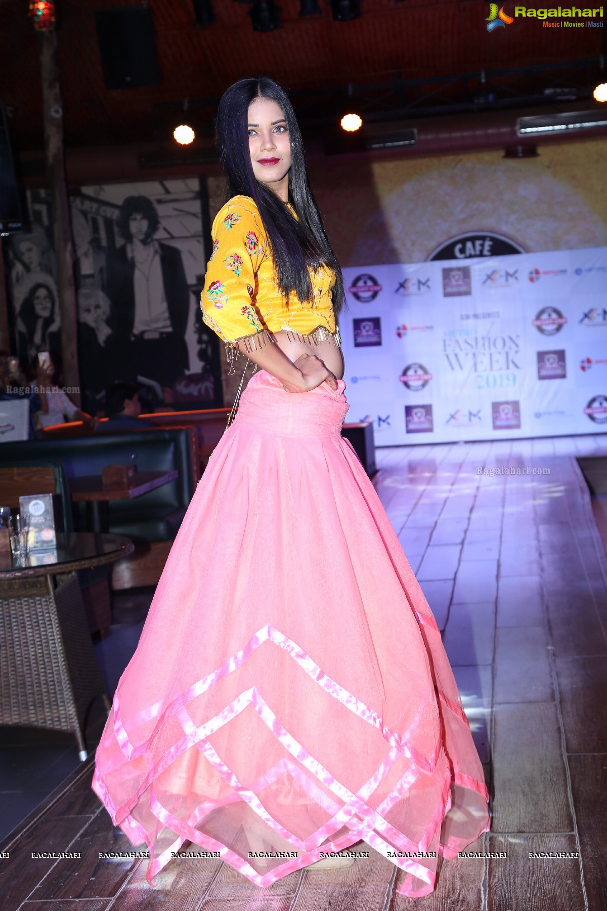 XSM Metro Fashion Week 2019 at Heart Cup Coffee, Hyderabad