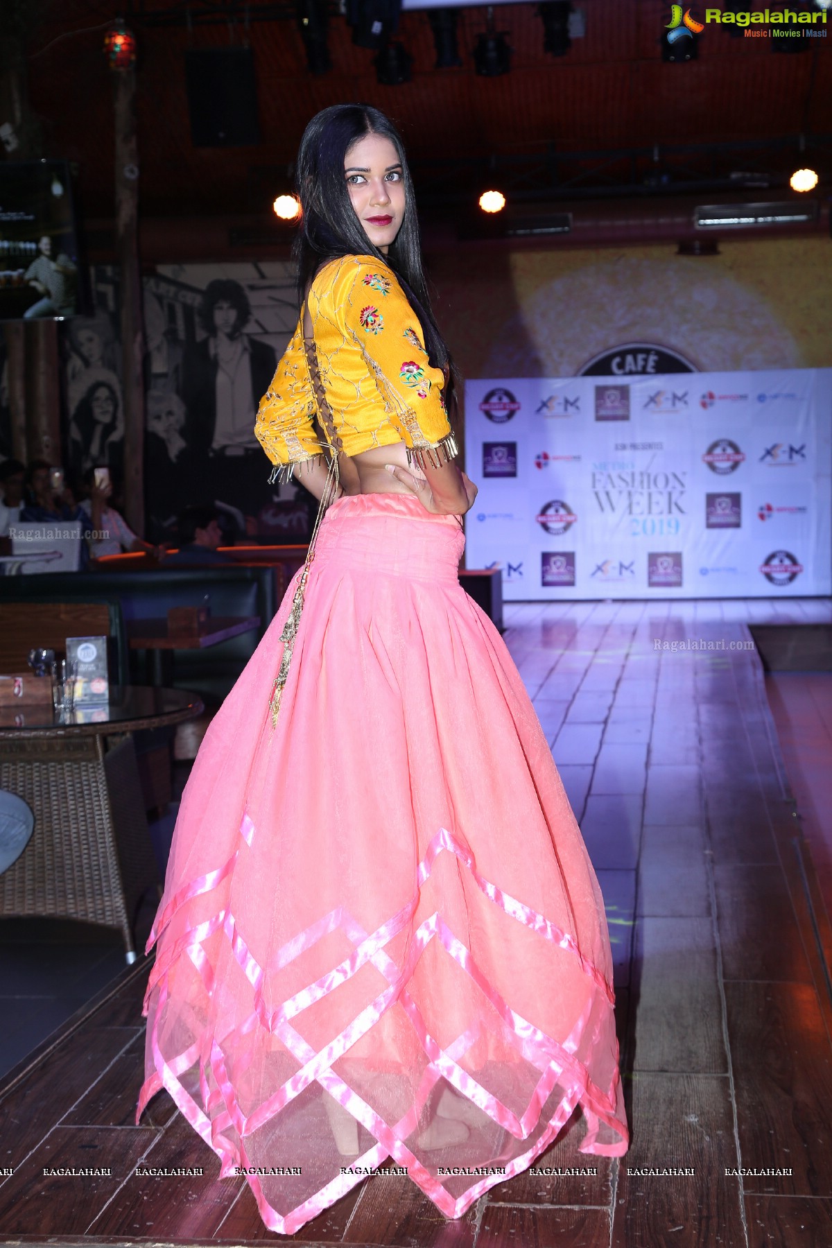 XSM Metro Fashion Week 2019 at Heart Cup Coffee, Hyderabad