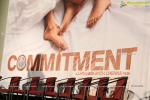 Commitment Movie Title Poster Launch