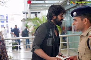 Naga Shaurya at Airport