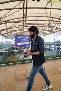 Naga Shaurya at Airport