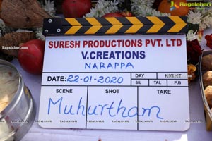 Venkatesh's Narappa Movie Muhurat
