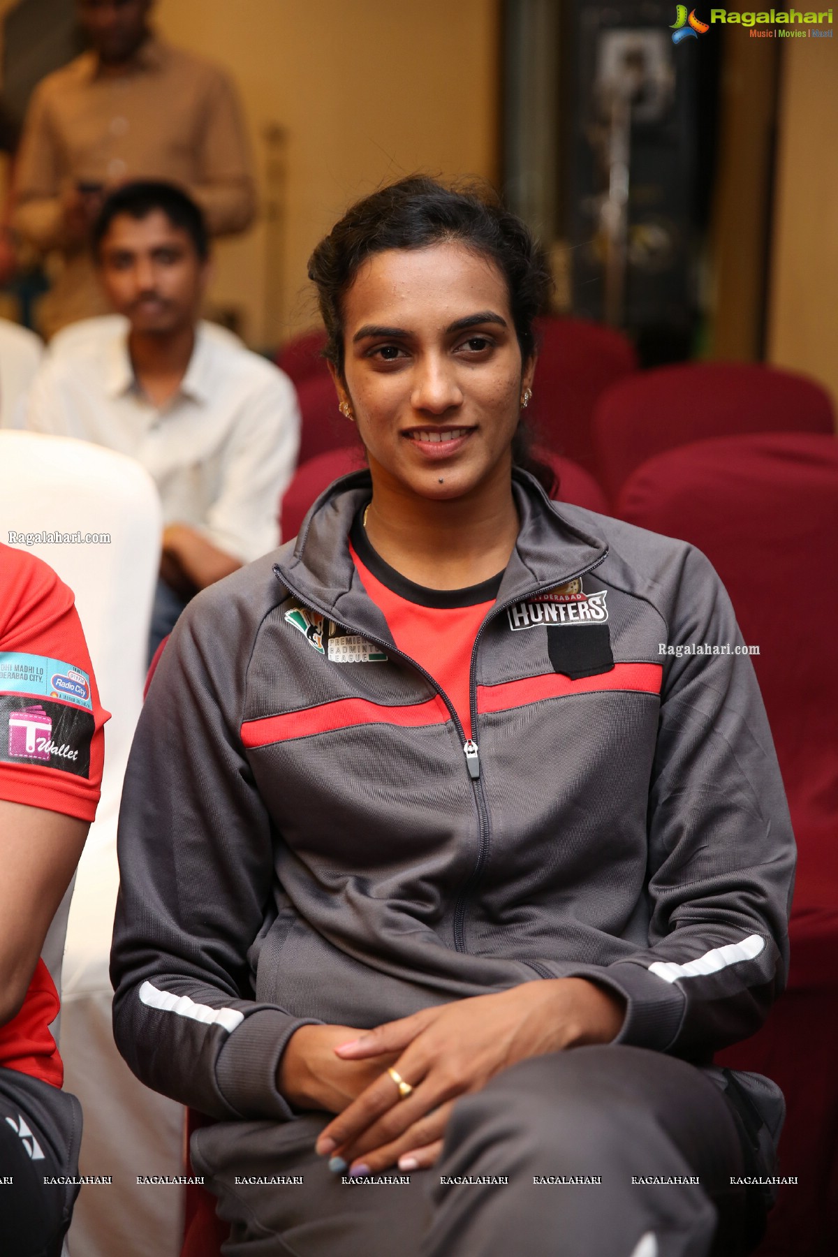 PV Sindhu led Hyderabad Hunters Team Launches New services for AbhiBus.com Customers