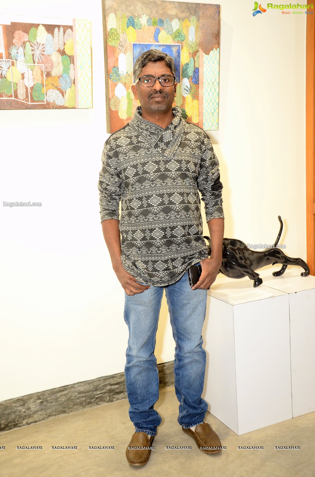 Ashtabhuji Art Show at Gallery 78, Hitex