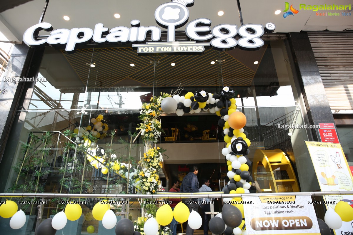 Captain Egg - Egg Cuisine Launch at Jubilee Hills