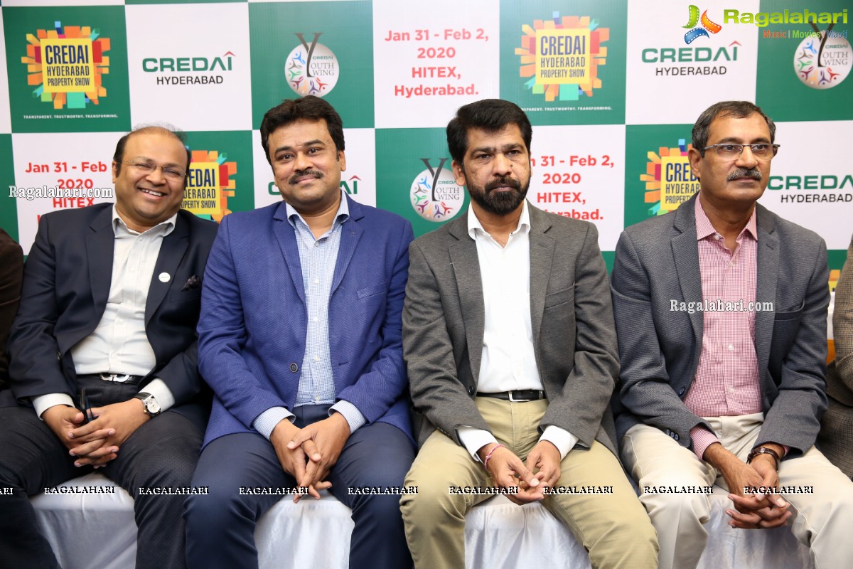CREDAI Hyderabad Property Show 2020 Press Meet