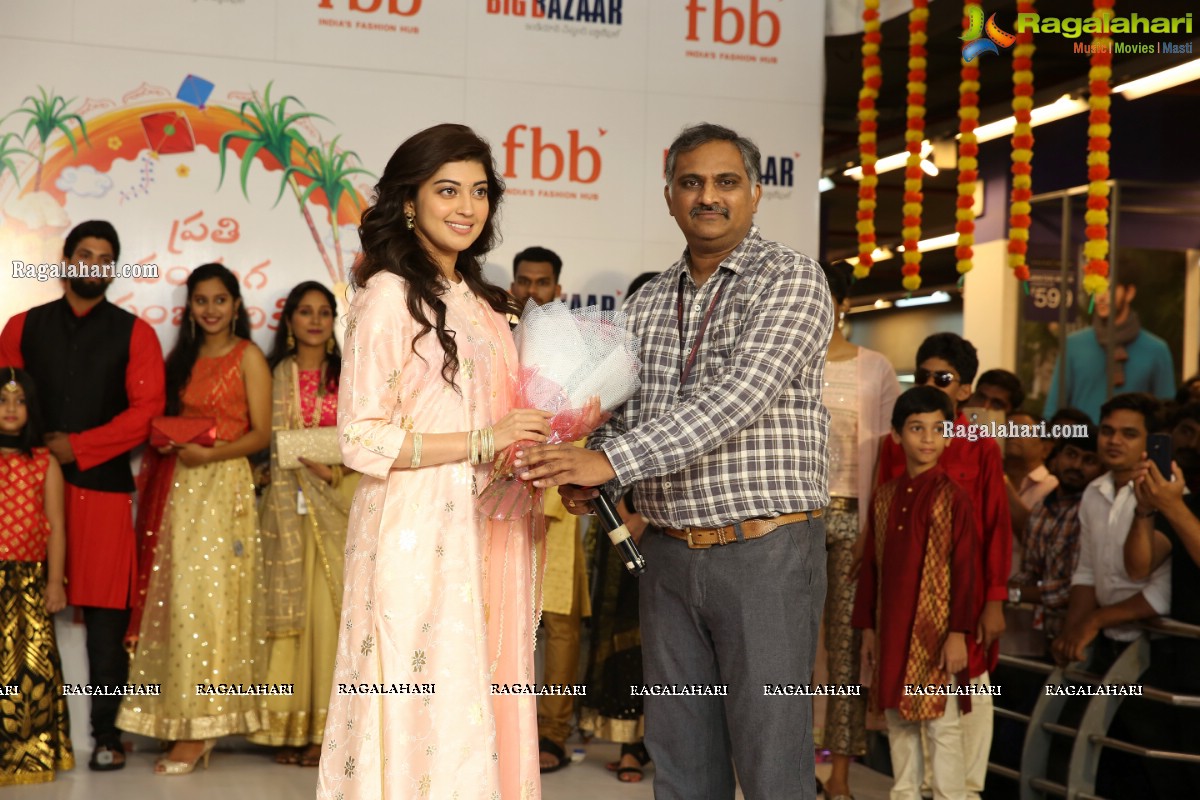 fbb Launches Special Collection for Sankranthi With Pranitha Subhash at fbb - Big Bazaar, Ameerpet