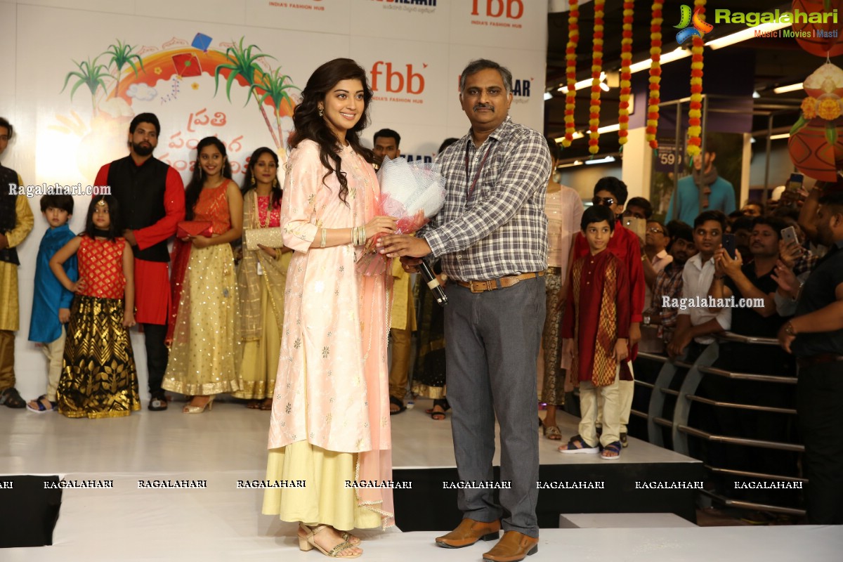 fbb Launches Special Collection for Sankranthi With Pranitha Subhash at fbb - Big Bazaar, Ameerpet