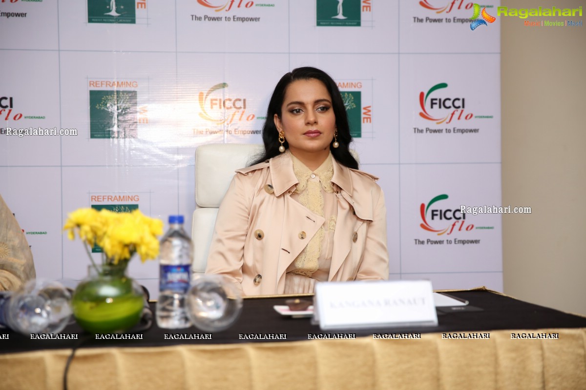 FICCI FLO Interactive Session With Kangana Ranaut at The Park, Hyderabad