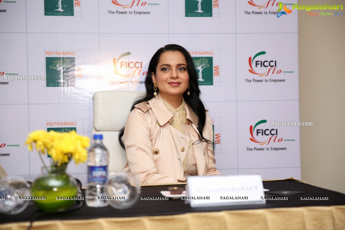 FICCI FLO Interactive Session With Kangana Ranaut at The Park, Hyderabad