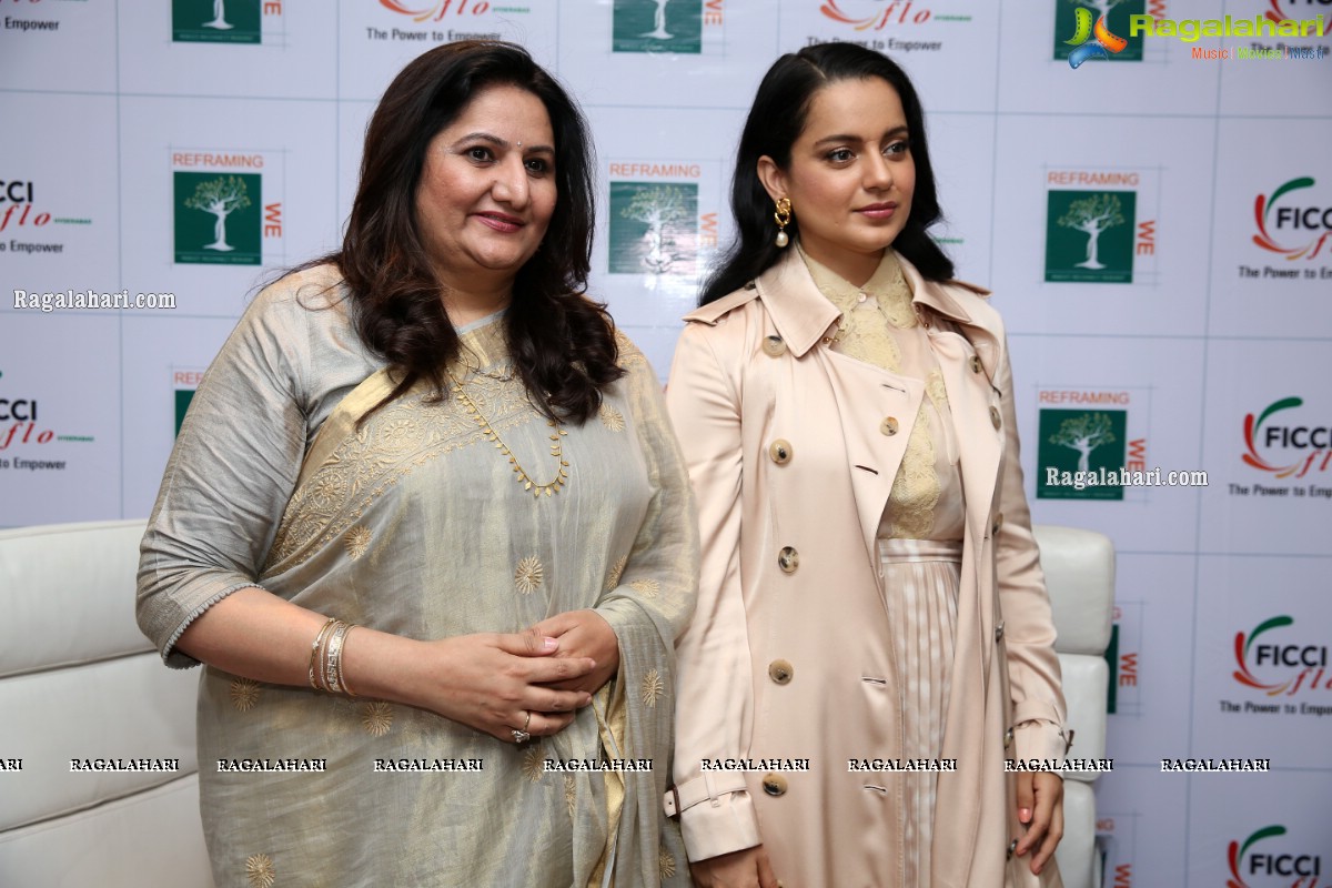 FICCI FLO Interactive Session With Kangana Ranaut at The Park, Hyderabad