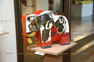 Gaja, An exhibition of painted Elephant Sculptures