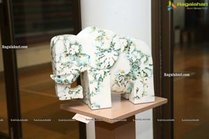 Gaja, An exhibition of painted Elephant Sculptures