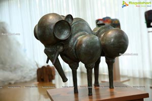 Gaja, An exhibition of painted Elephant Sculptures