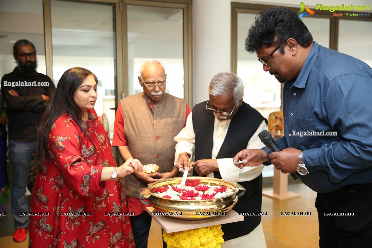 Gaja, An exhibition of painted Elephant Sculptures at Bangur House, Hyderabad