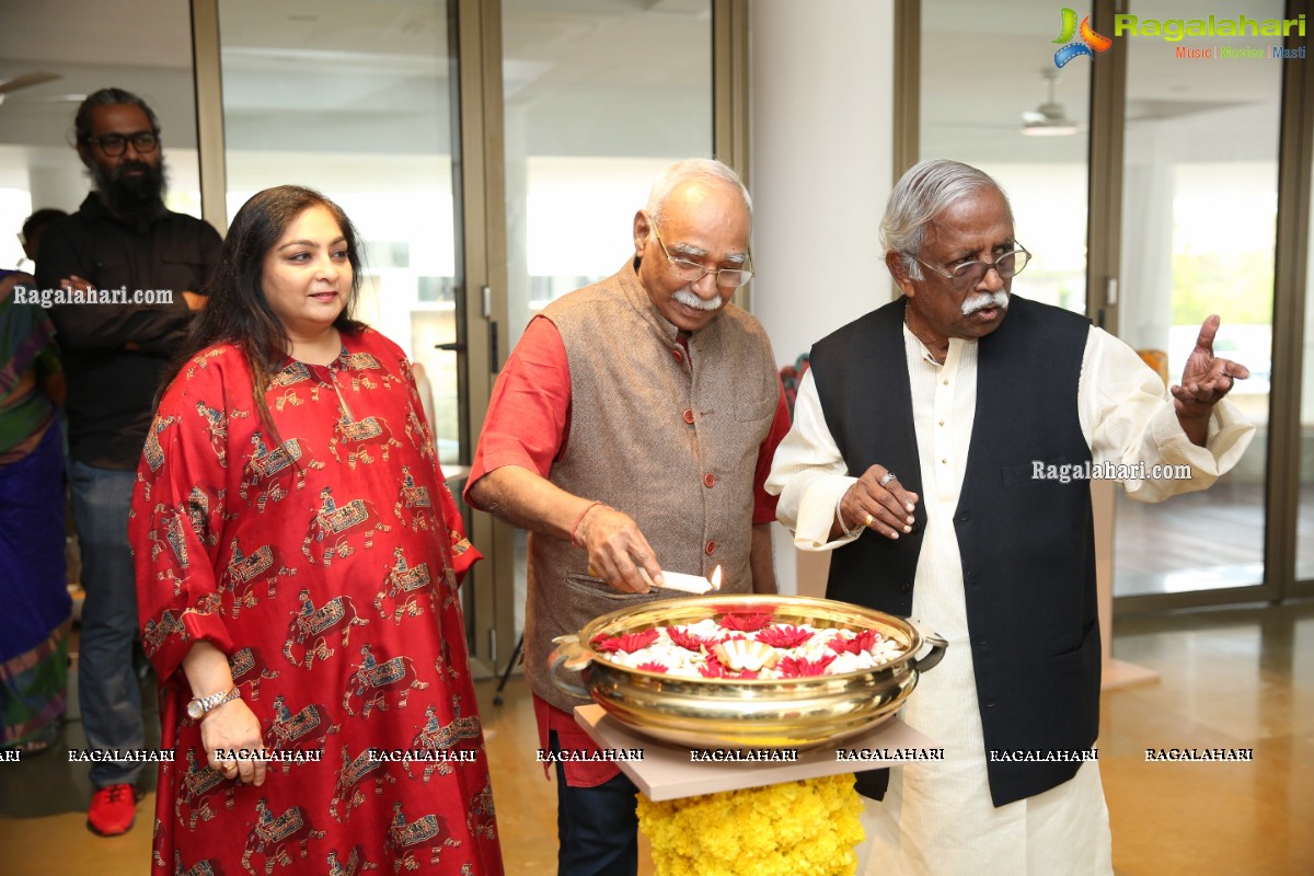 Gaja, An exhibition of painted Elephant Sculptures at Bangur House, Hyderabad