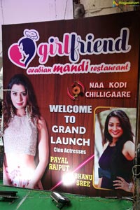 Girl Friend Arabian Mandi Restaurant Launch