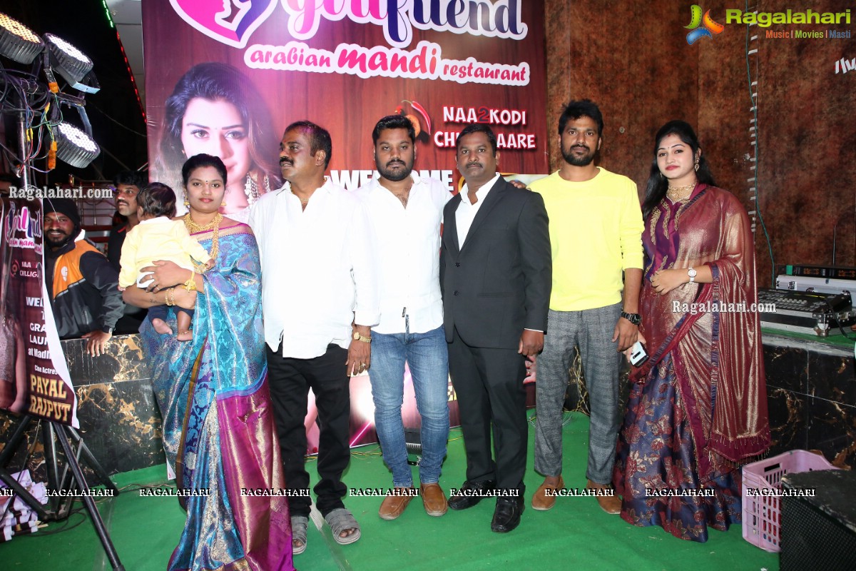 Girl Friend Arabian Mandi Restaurant Launch by Payal Rajput & Bhanu Sree at Madhapur