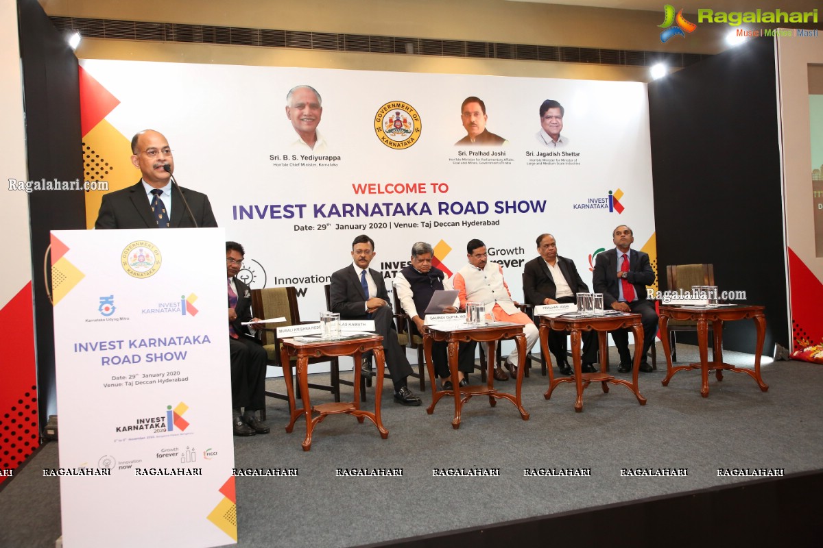 The Govt of Karnataka and FICCI, Host 'Invest Karnataka Road Show’