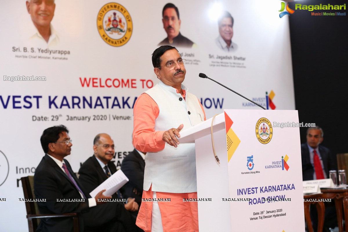 The Govt of Karnataka and FICCI, Host 'Invest Karnataka Road Show’