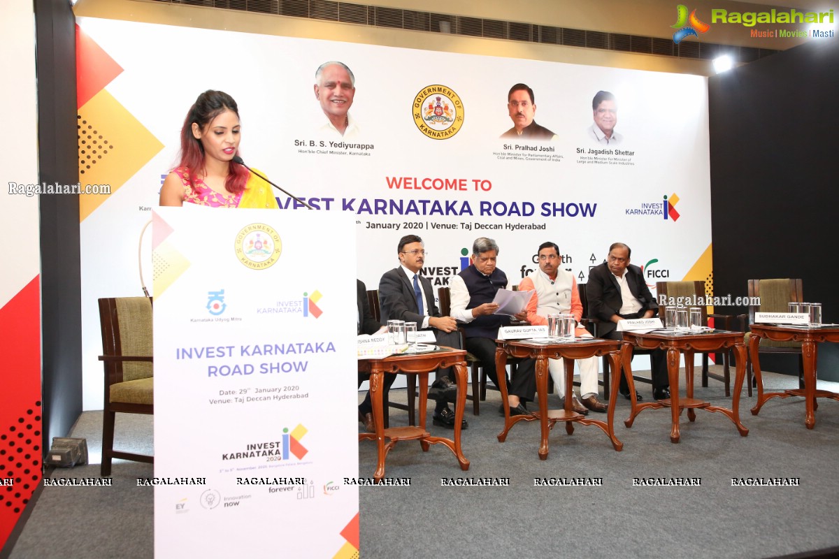 The Govt of Karnataka and FICCI, Host 'Invest Karnataka Road Show’