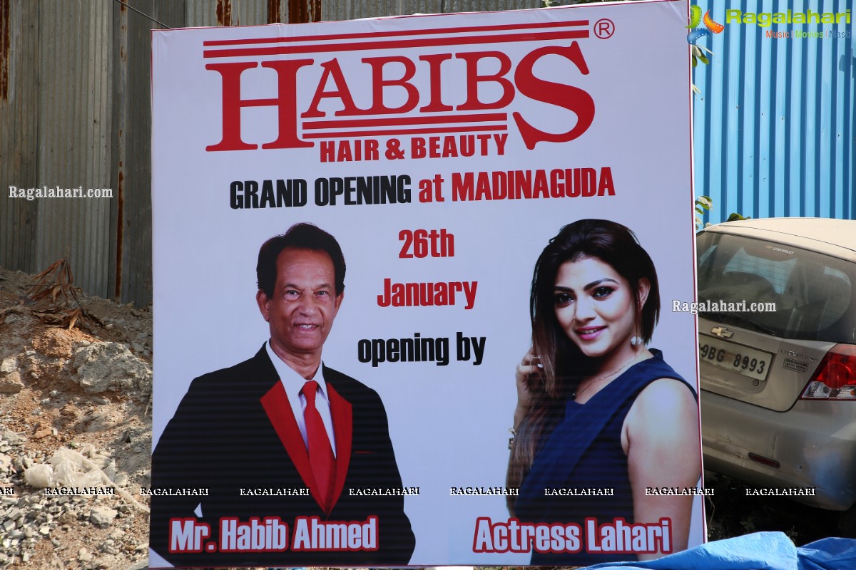 Habibs Hair & Beauty Salon Launch by Actress Lahari At Madinaguda