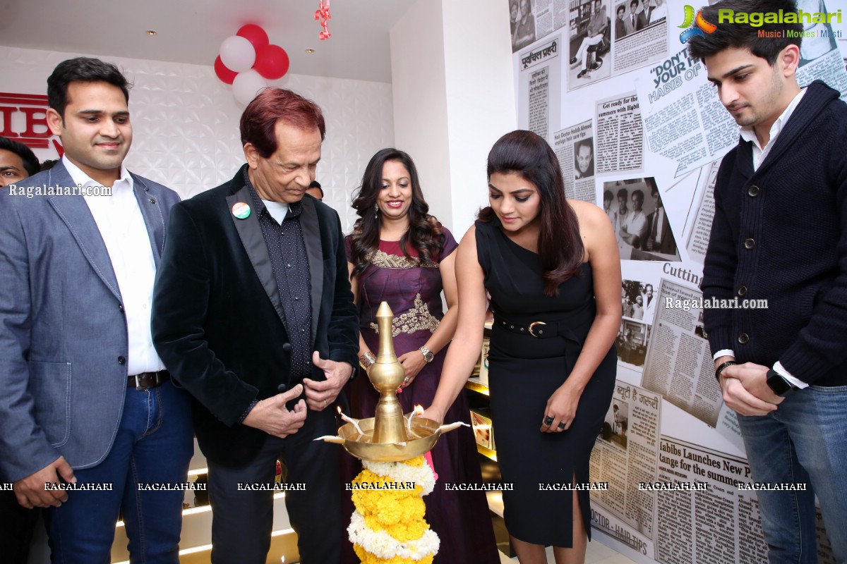 Habibs Hair & Beauty Salon Launch by Actress Lahari At Madinaguda