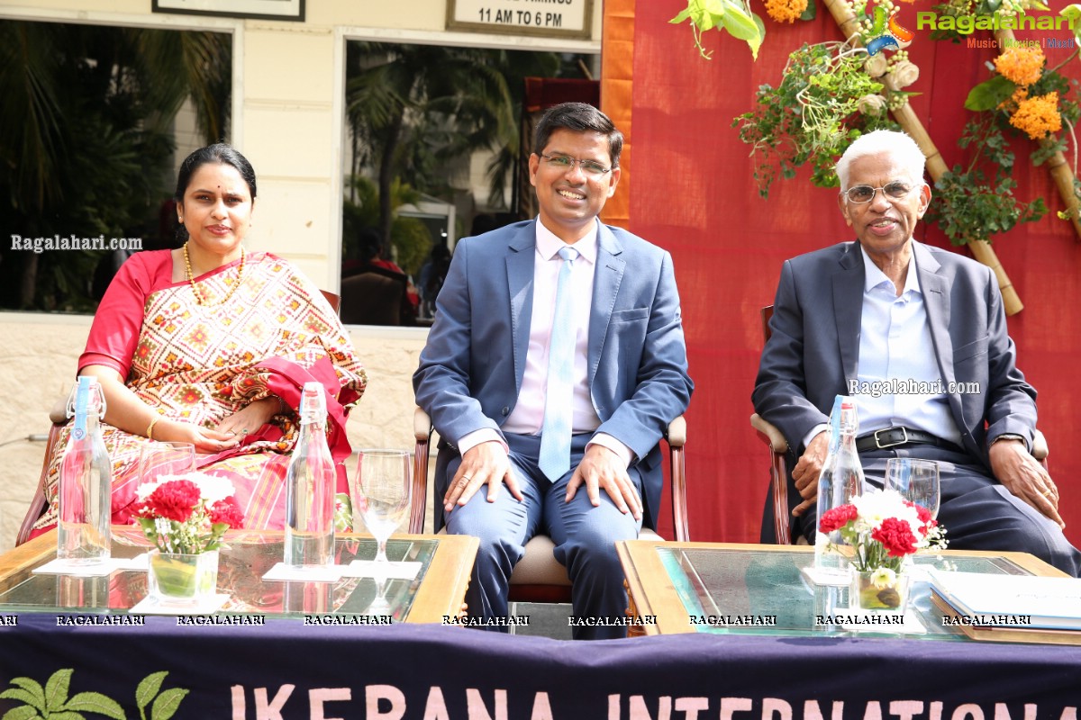 Ikebana International Hyderabad Chapter #250 Ferns And Petals Annual Ikebana Exhibition