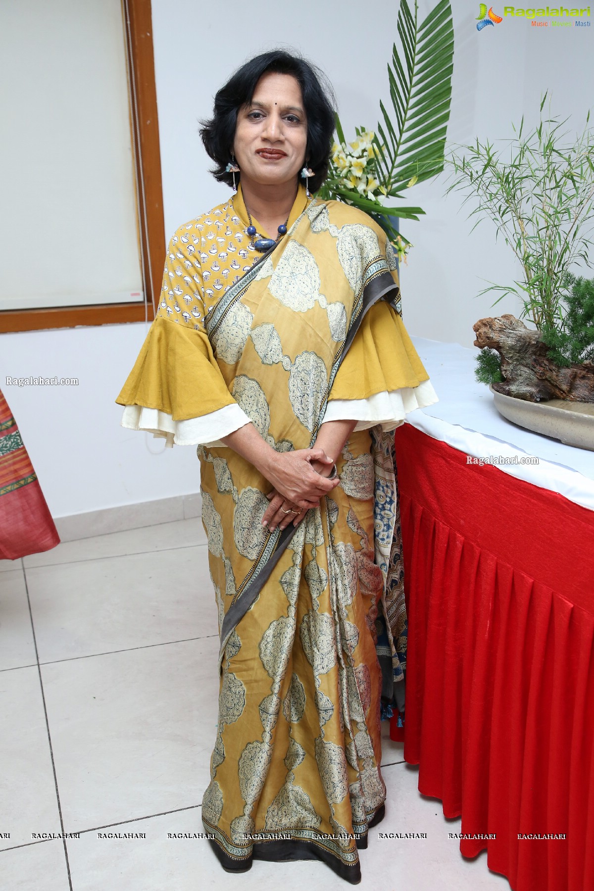 Ikebana Demonstration at MLA'S Colony Recreation Centre