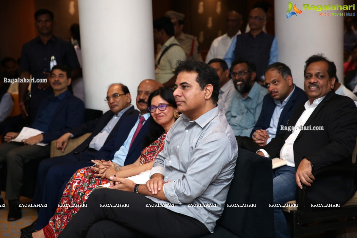 Jwala Gutta Academy of Excellence Official Website Launch by KT Rama Rao