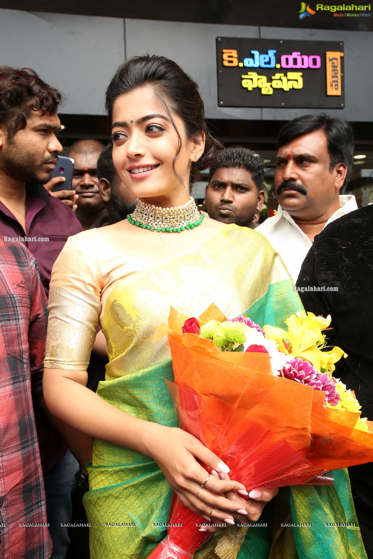 KLM Fashion Mall Launch at Vanasthalipuram by Rashmika Mandanna