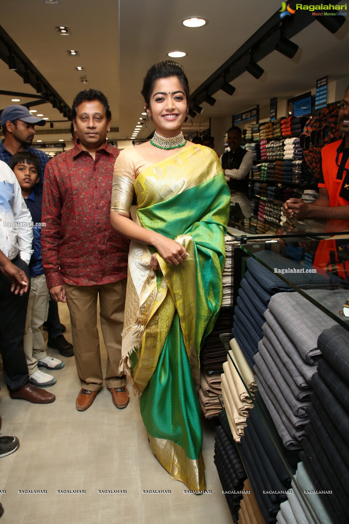 KLM Fashion Mall Launch at Vanasthalipuram by Rashmika Mandanna