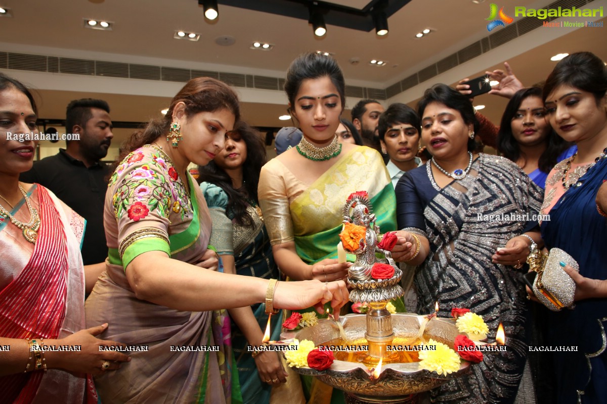 KLM Fashion Mall Launch at Vanasthalipuram by Rashmika Mandanna