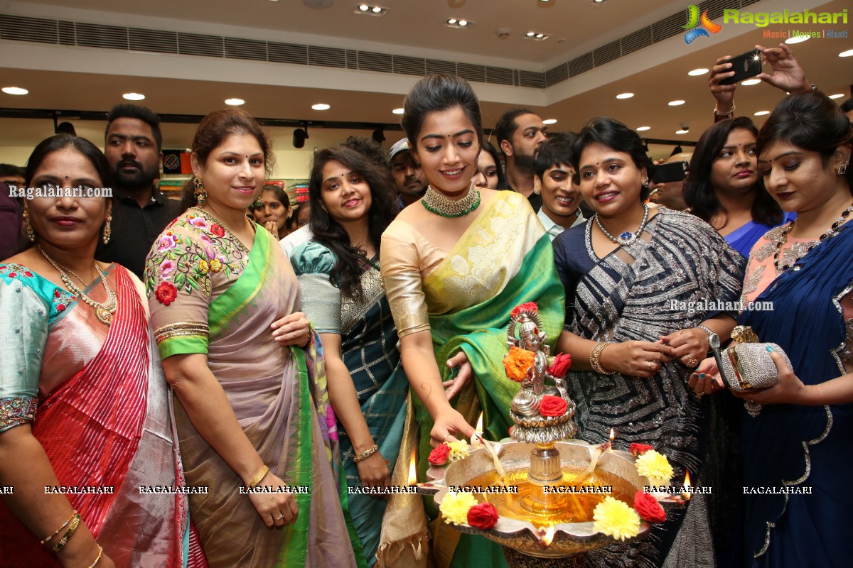 KLM Fashion Mall Launch at Vanasthalipuram by Rashmika Mandanna