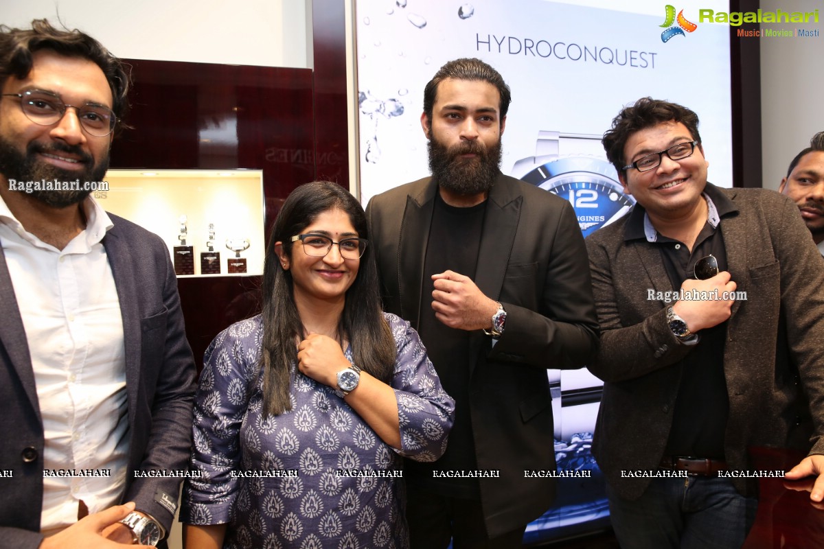 Longines Showcases Its HydroConquest Collection In The Presence of Varun Tej