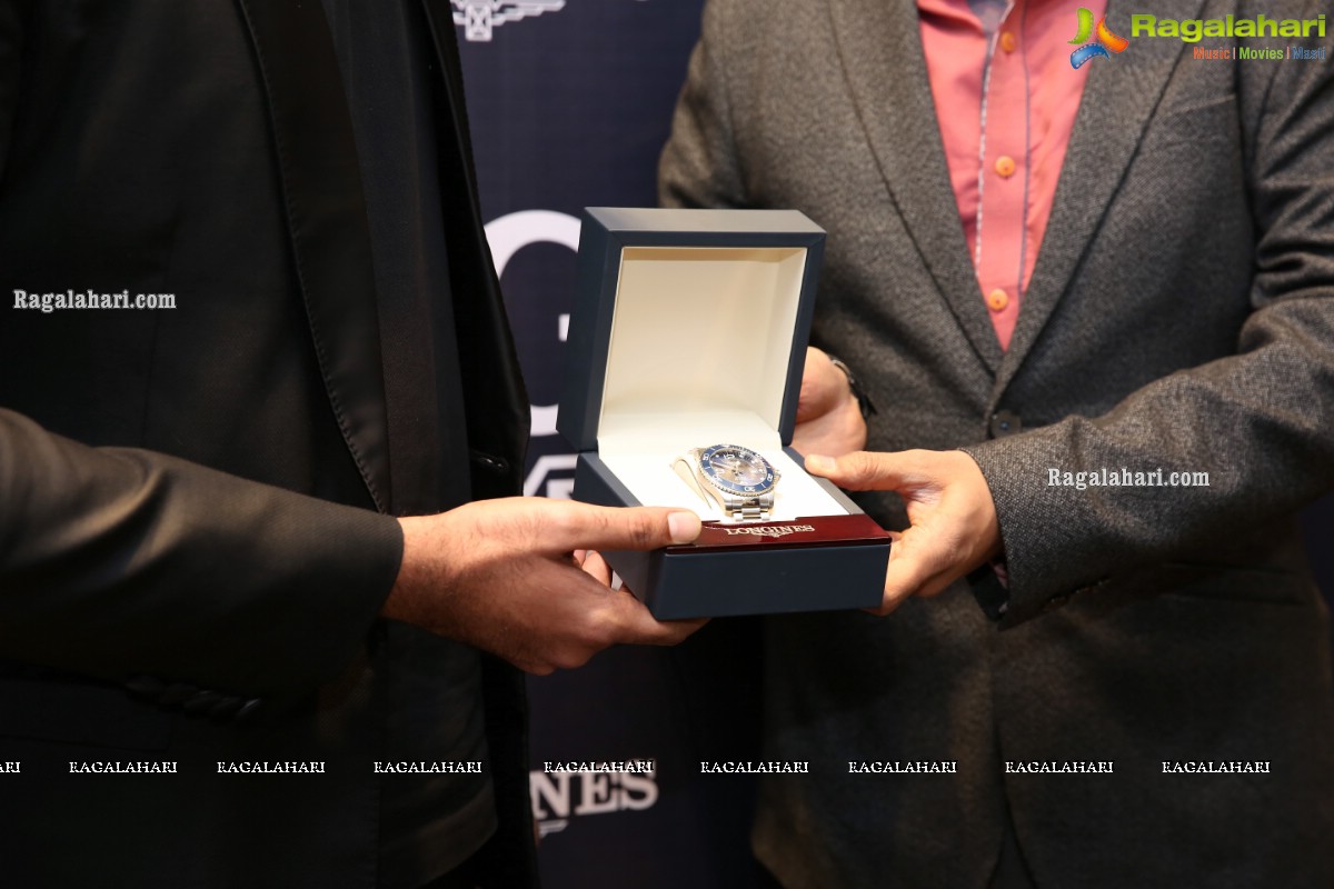 Longines Showcases Its HydroConquest Collection In The Presence of Varun Tej