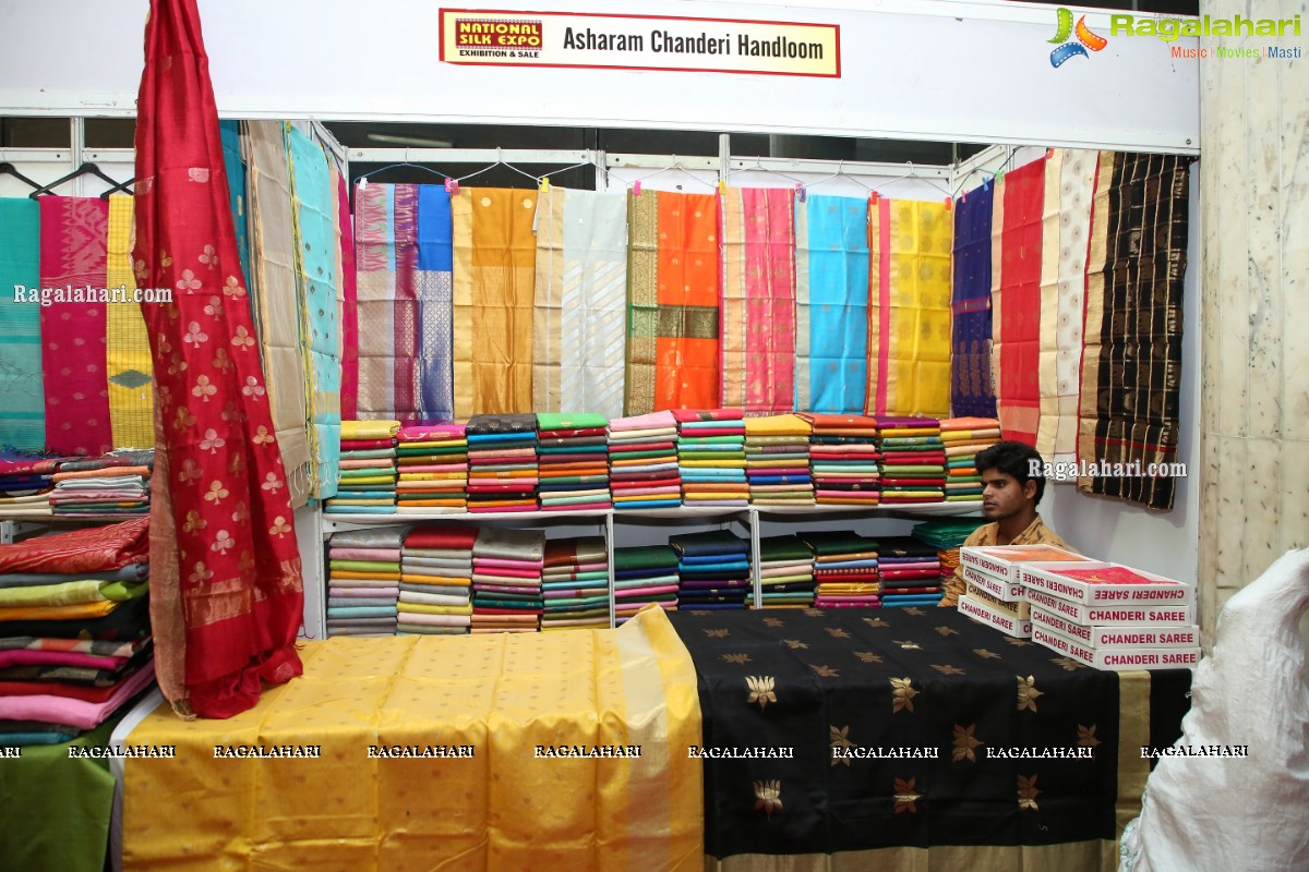 National Silk Expo-2020 Begins at Sri Satya Sai Nigamagamam