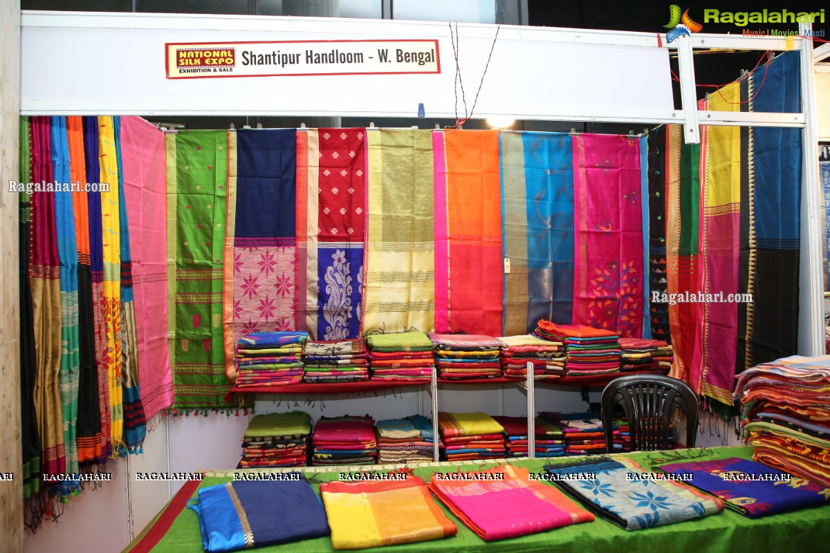 National Silk Expo-2020 Begins at Sri Satya Sai Nigamagamam