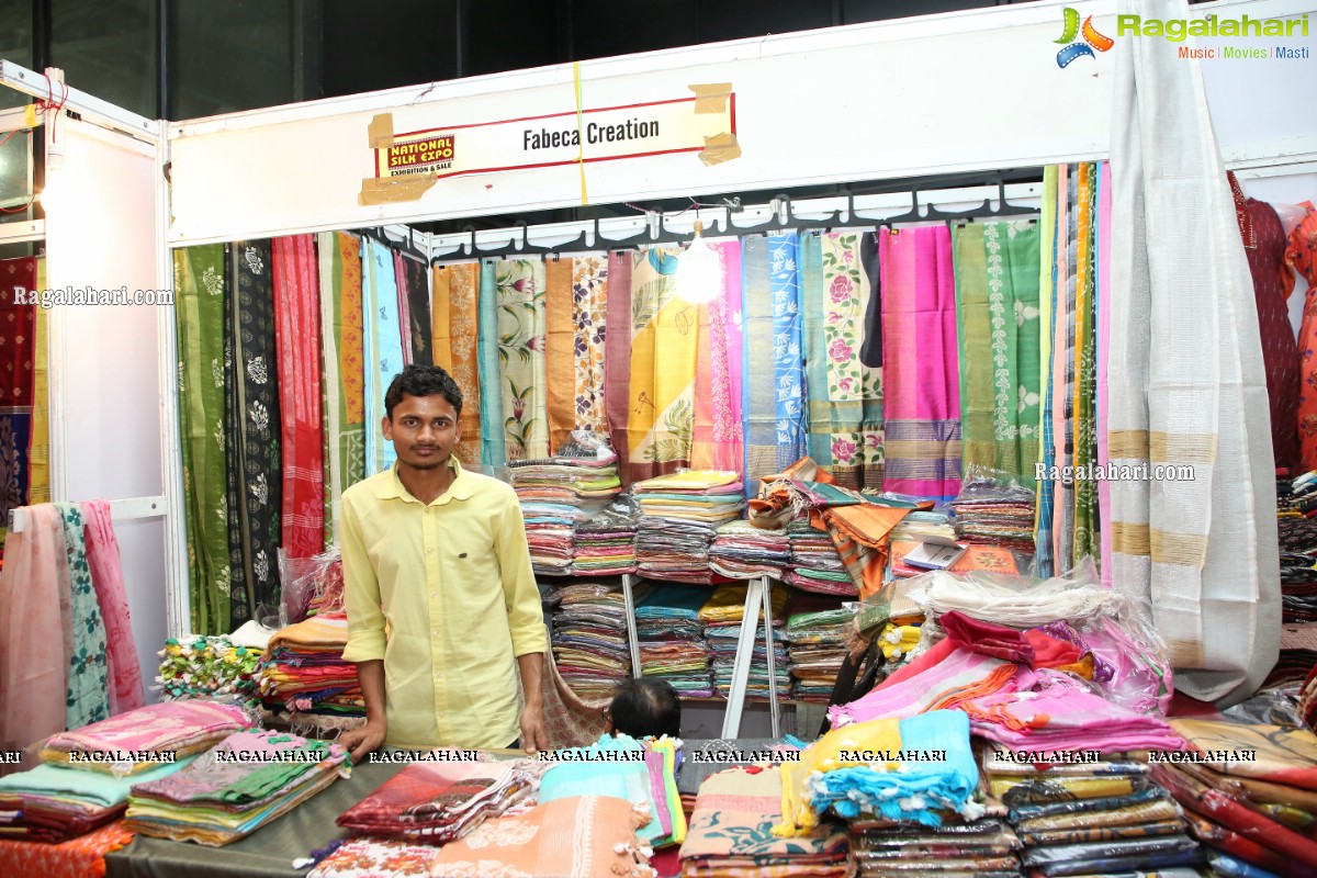 National Silk Expo-2020 Begins at Sri Satya Sai Nigamagamam