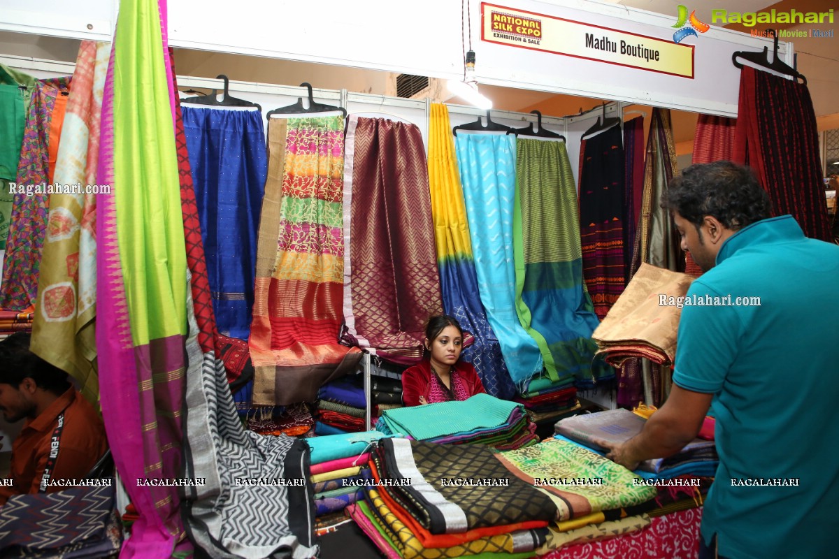 National Silk Expo-2020 Begins at Sri Satya Sai Nigamagamam