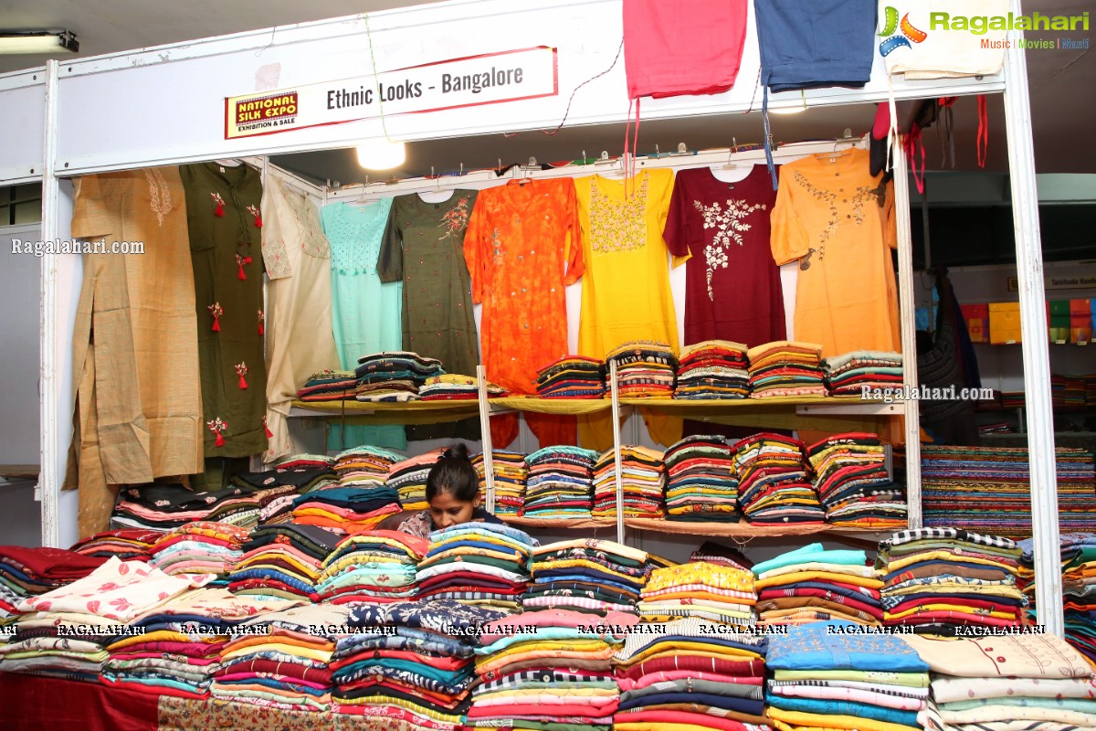 National Silk Expo-2020 Begins at Sri Satya Sai Nigamagamam