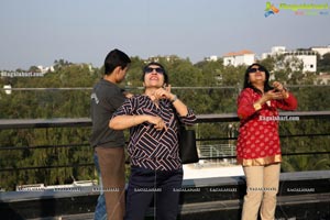 Lions Club of Hyderabad Petals Kite Flying at Fat Pigeon