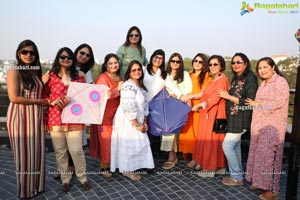 Lions Club of Hyderabad Petals Kite Flying at Fat Pigeon